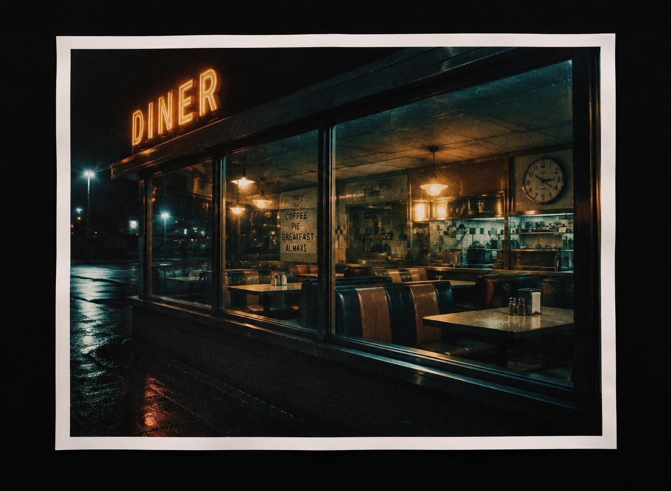 Kwame Osei — Coffee, Pie, Always, 2025