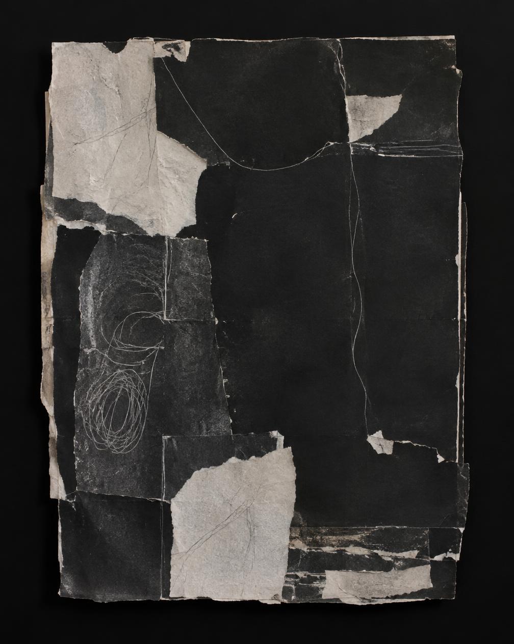 Elena Voss — Black Paper (II), 2025